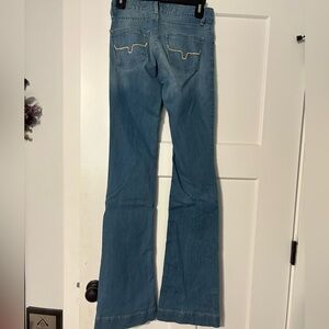 Kimes Ranch Blue Flare Wide Leg Jeans